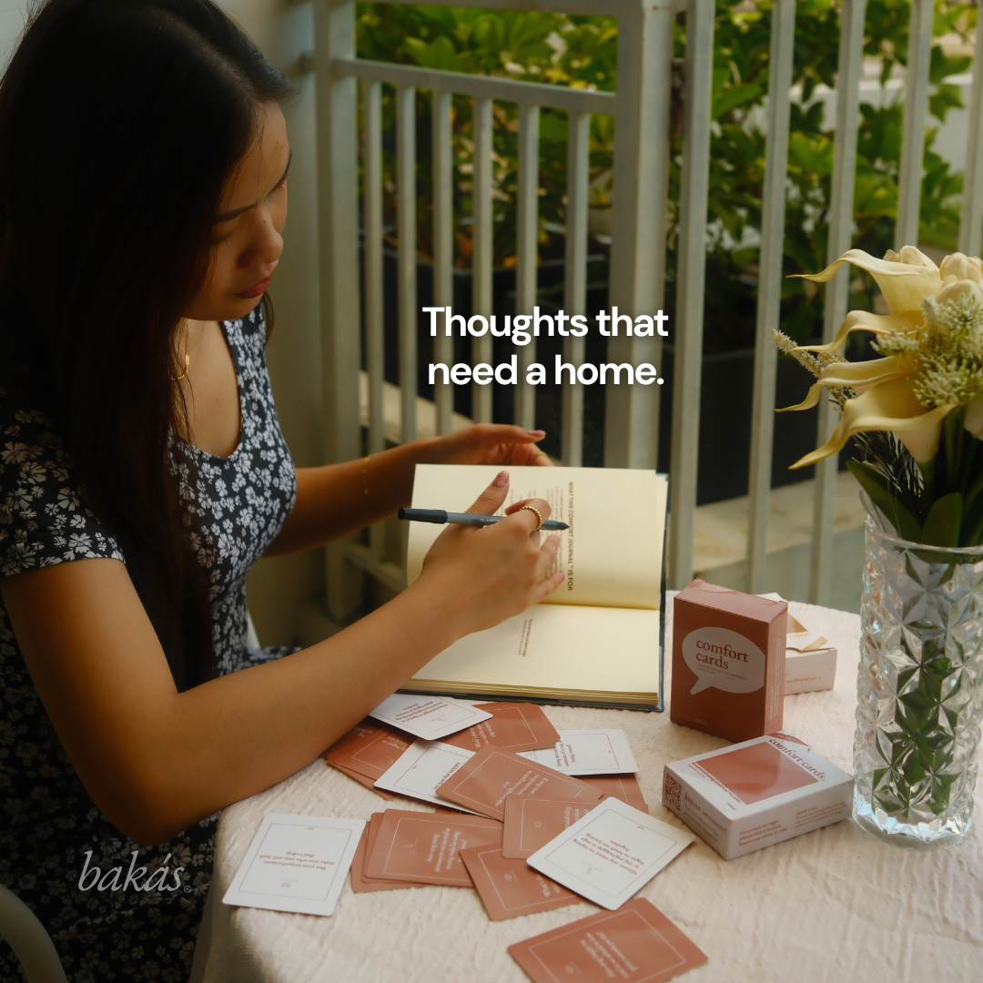 Comfort Journal: Daily Self-help Journal (Tagalog English)